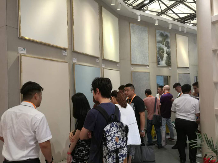 上海展會 蘭舍硅藻泥華美藝術矩陣驚艷魔都
